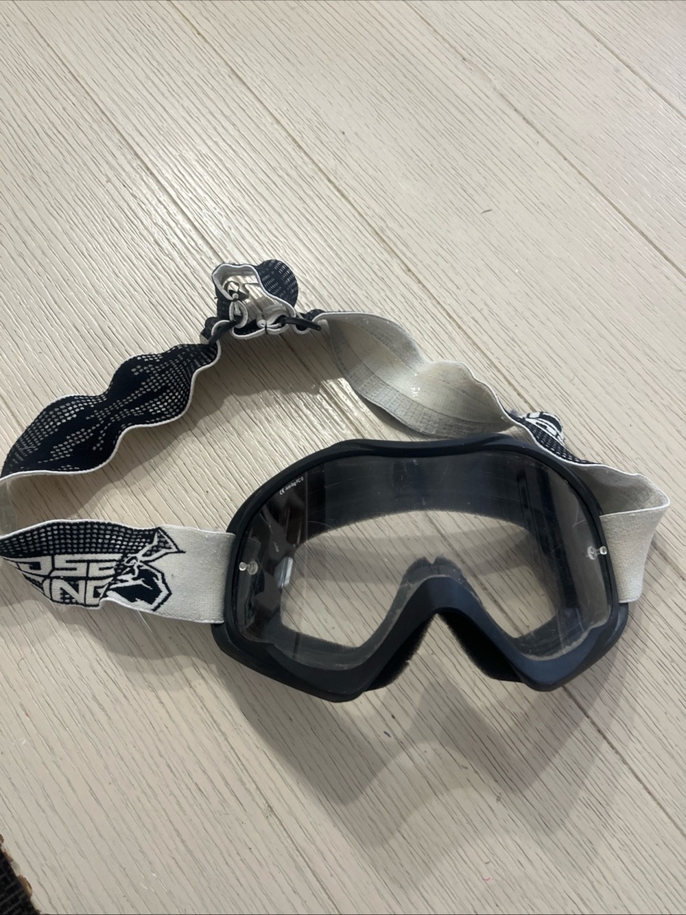 Moose Racing Qualifier Goggles Adult Size Adjustable Preowned